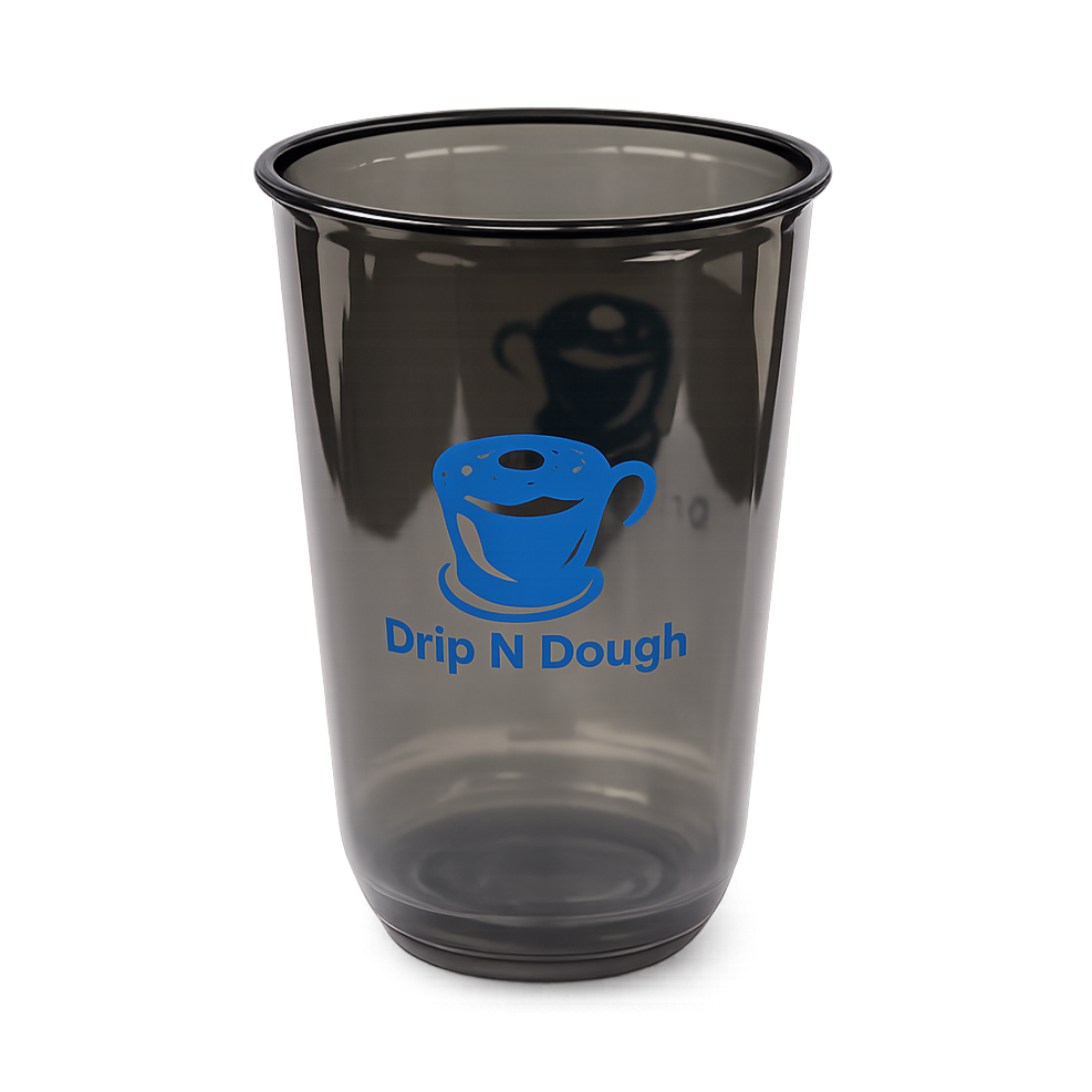14oz HD Black Pet Cup